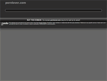Tablet Screenshot of pornlover.com